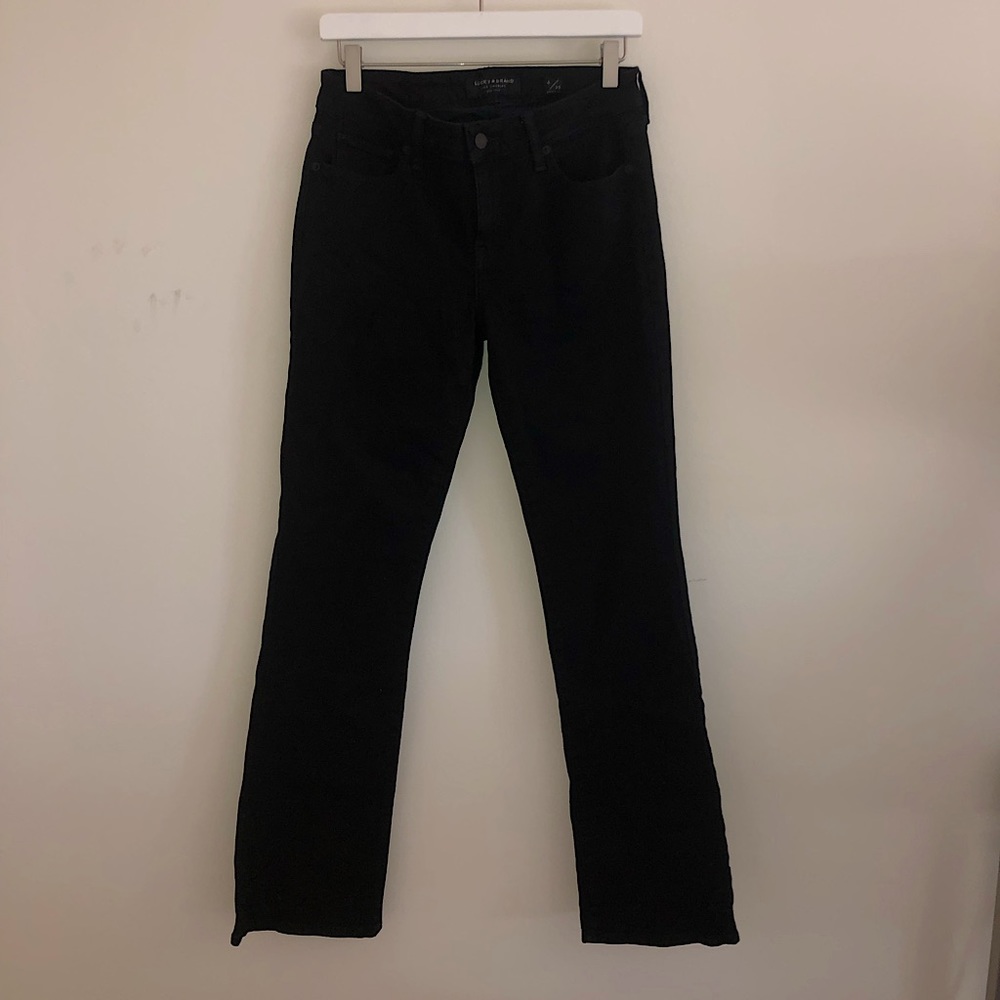 Lucky Brand black jeans excellent condition! Size 6/28